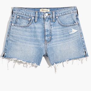 Madewell Relaxed Denim Shorts in Madera Wash